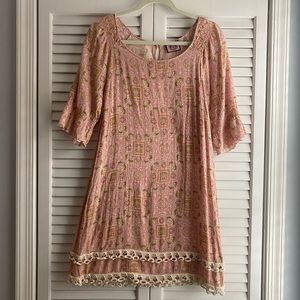 Juicy Couture bohemian style minidress